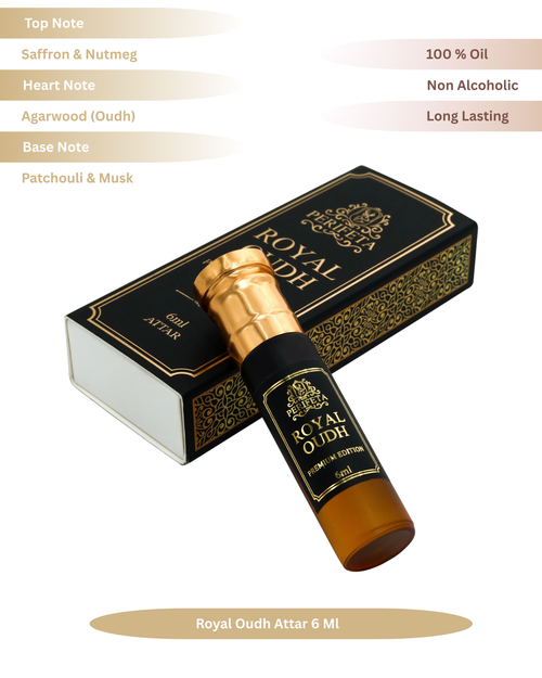 Perifeta Royal Oudh Attar 6 Ml (Premium Edition)